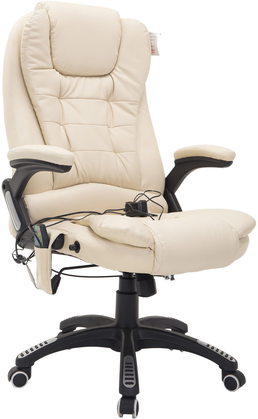 HomCom Bürostuhl Massagestuhl creme ab 164,99 € | Preisvergleich bei | Sessel & Wohnzimmersessel