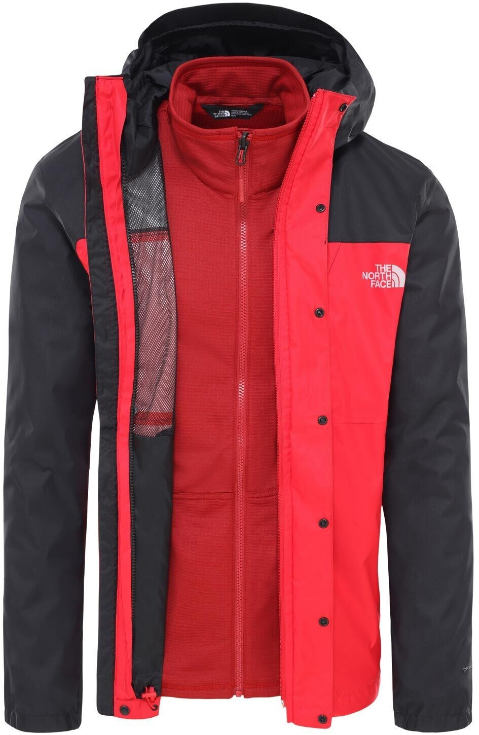 The North Face Quest Triclimate Jacket (3YFH) tnf red/tnf black ab 160