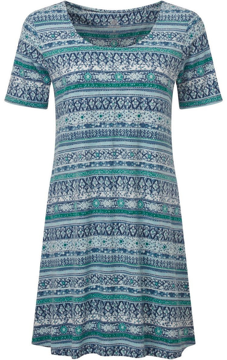 Sherpa Kira Swing Dress neelo blue