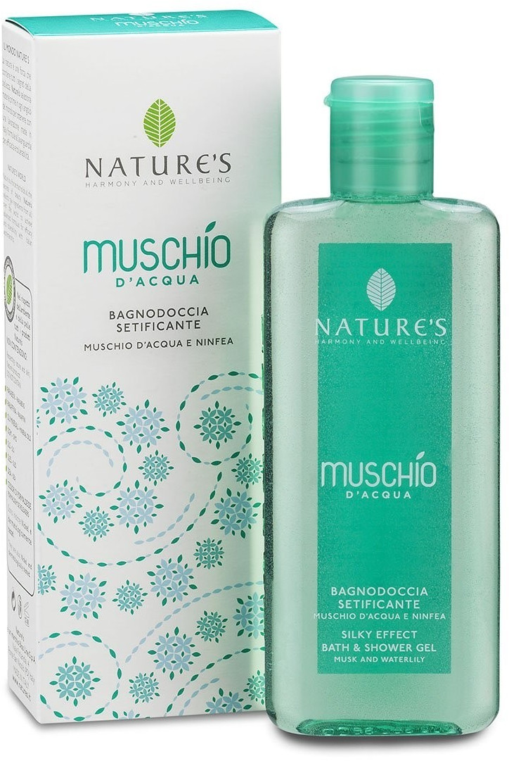 Bios Line Nature's Bath & Shower Gel Musk And Waterlily 200ml