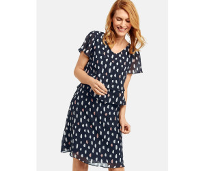 Gerry Weber Dress 98038 38035 Dark Navy Offwhite Sand Print Ab 126 16 Preisvergleich Bei Idealo De 