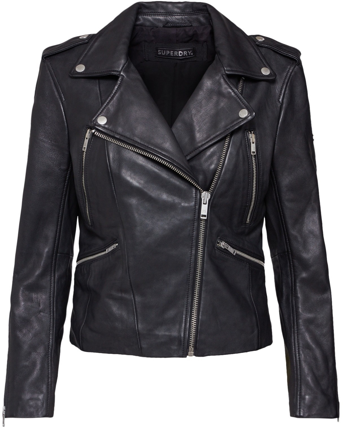 Superdry Essentials Biker Jacket (W5010037A) black