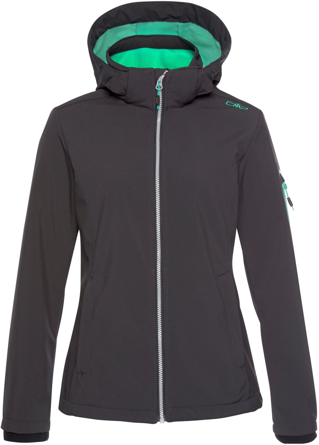 CMP Softshell Jacket Zip Hood Women (39A5006) antarctic/aquamarin