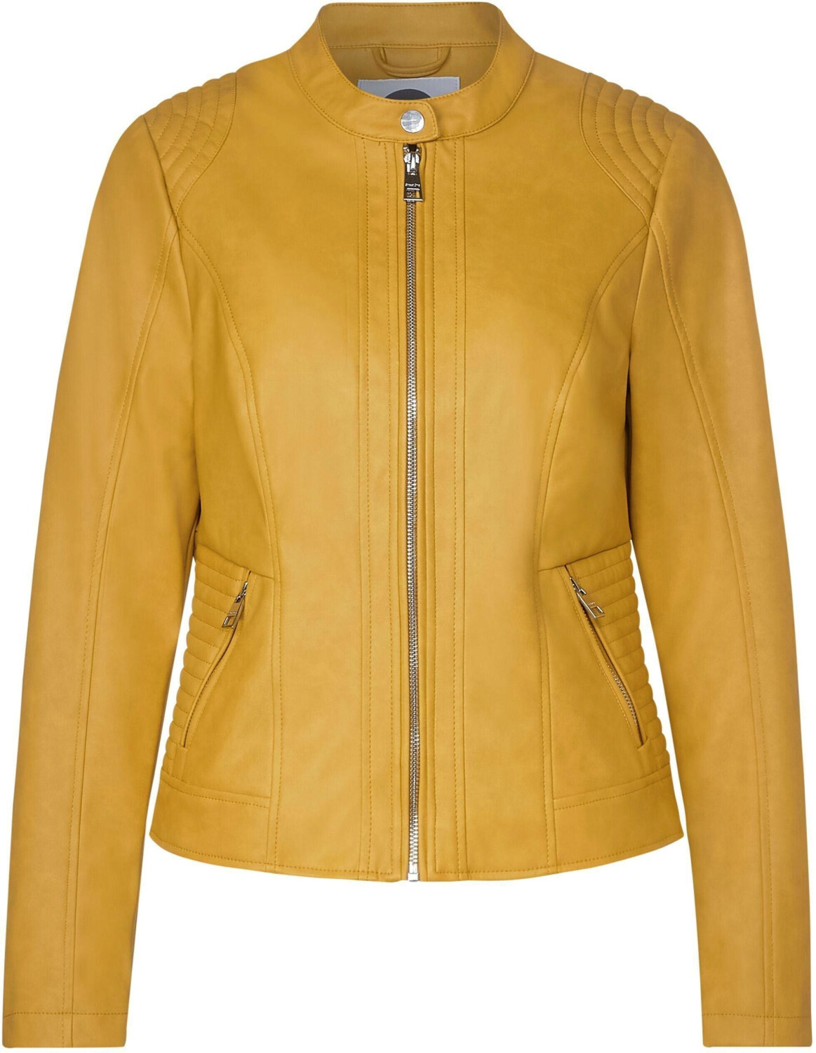 Street One Faux Leather Jacket (A211123) yellow