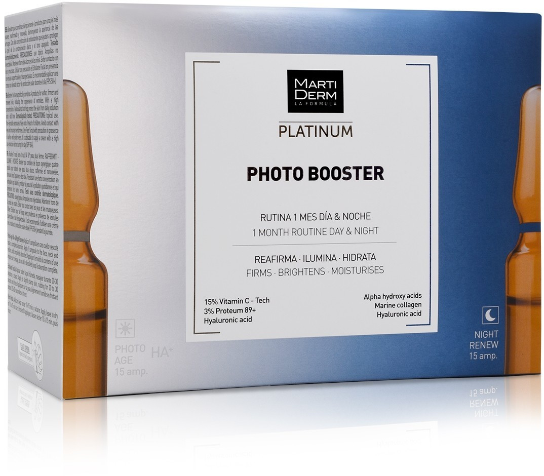 Martiderm Platinum Photo Booster (15 + 15 pcs)