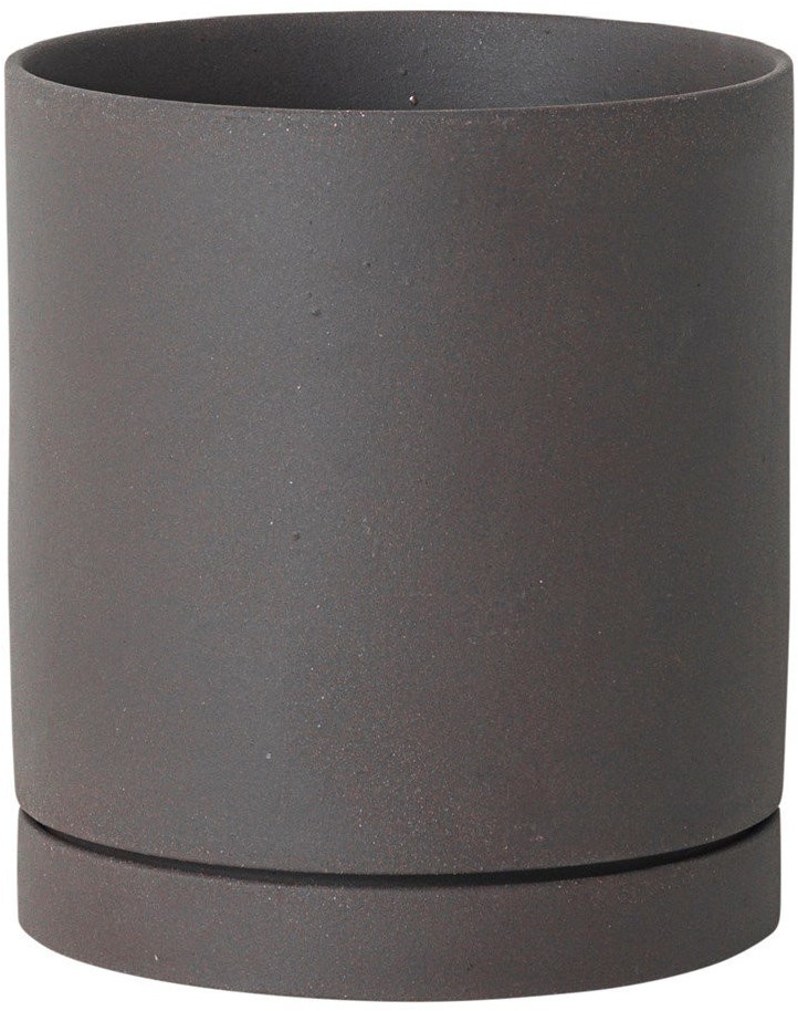 ferm LIVING Sekki Pot Charcoal Large