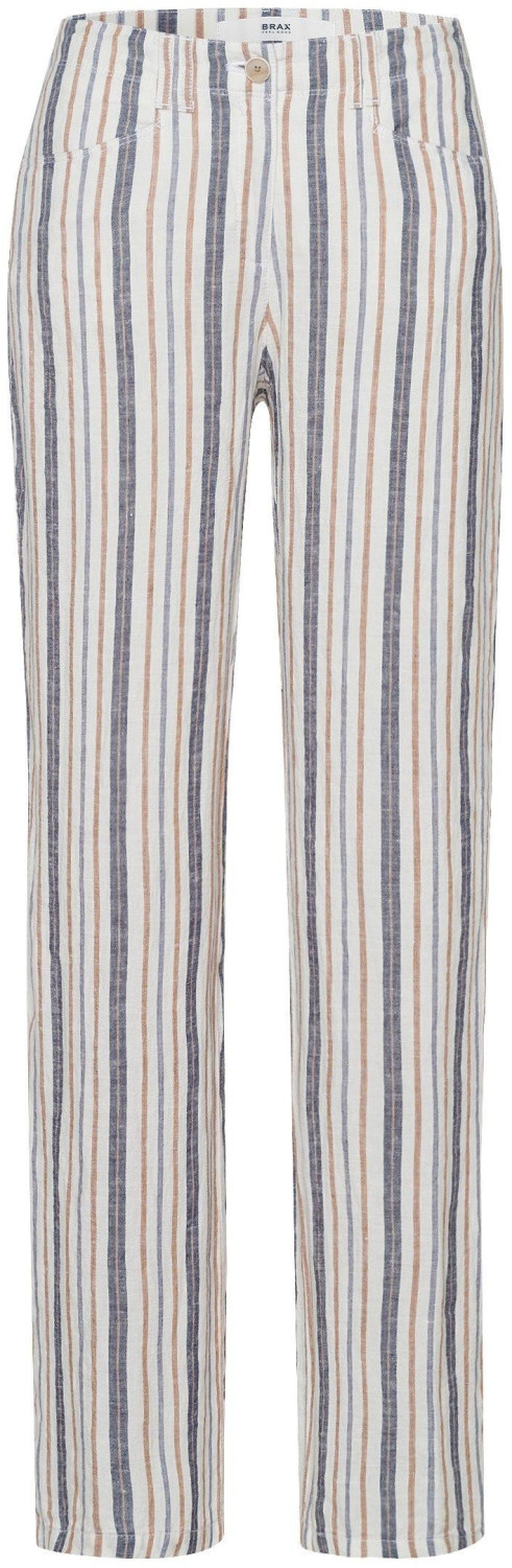 BRAX Farina Relaxed Fit Linen Pants (74-2817) sand