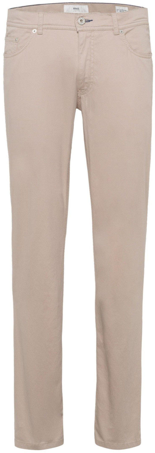 BRAX Cooper Fancy Regular Fit Pants beige