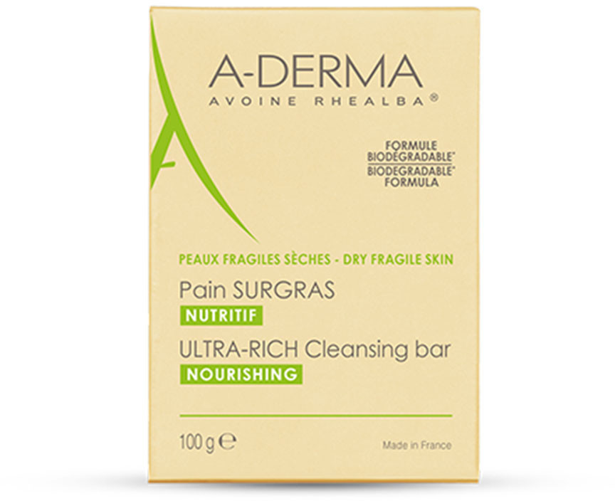 A-Derma Ultra-Rich Cleansing Bar 100g