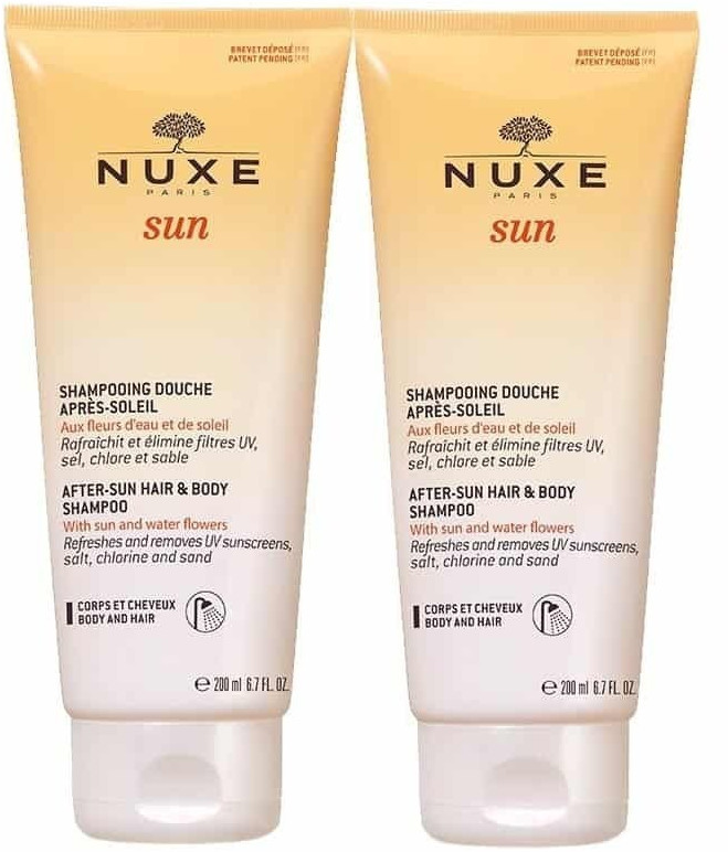 NUXE Sun After-Sun Hair & Body Shampoo (2 x 200ml)