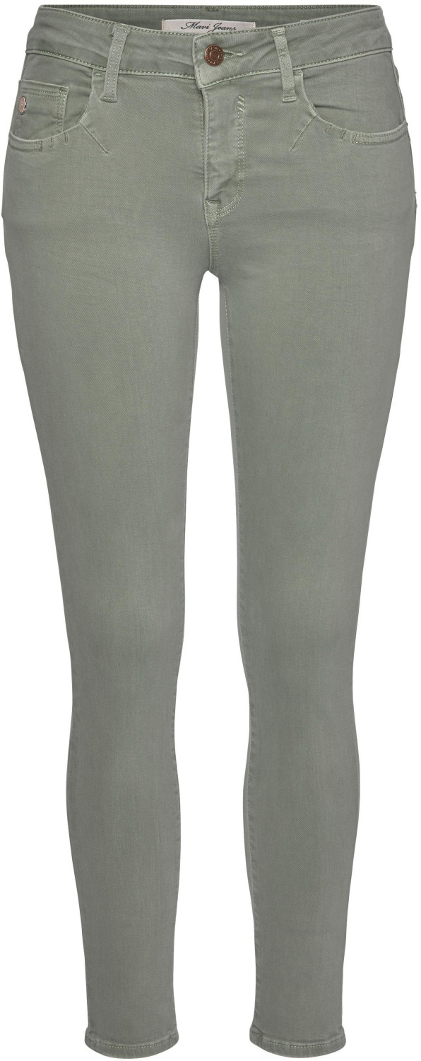 Mavi Adriana Super Skinny Jeans green washed down