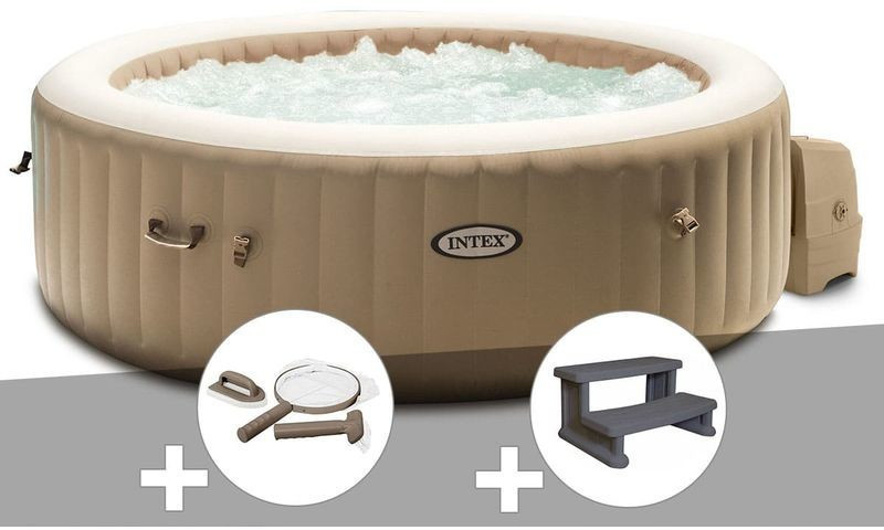 Intex PureSpa Sahara 6 places + kit d'entretien + escalier