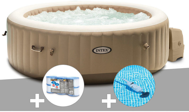Intex PureSpa Sahara 6 places + 6 filtres + aspirateur