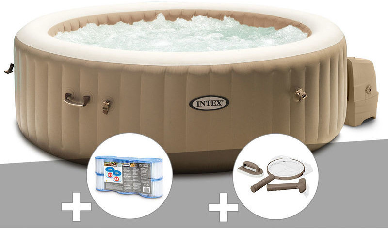 Intex PureSpa Sahara 6 places + 6 filtres + kit d'entretien