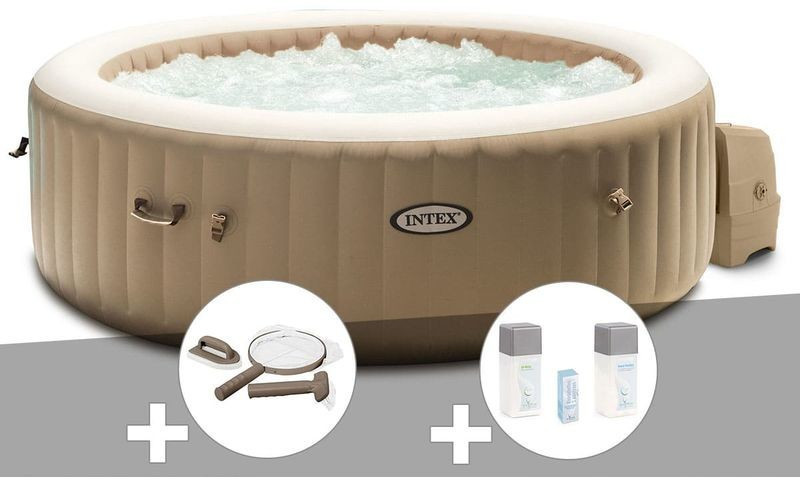 Intex PureSpa Sahara 6 places + kit d'entretien + kit traitement brome