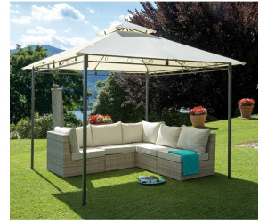 Iron Garden Gazebo Ecru Cloth 3 X 3 M Ab 163 53 Preisvergleich