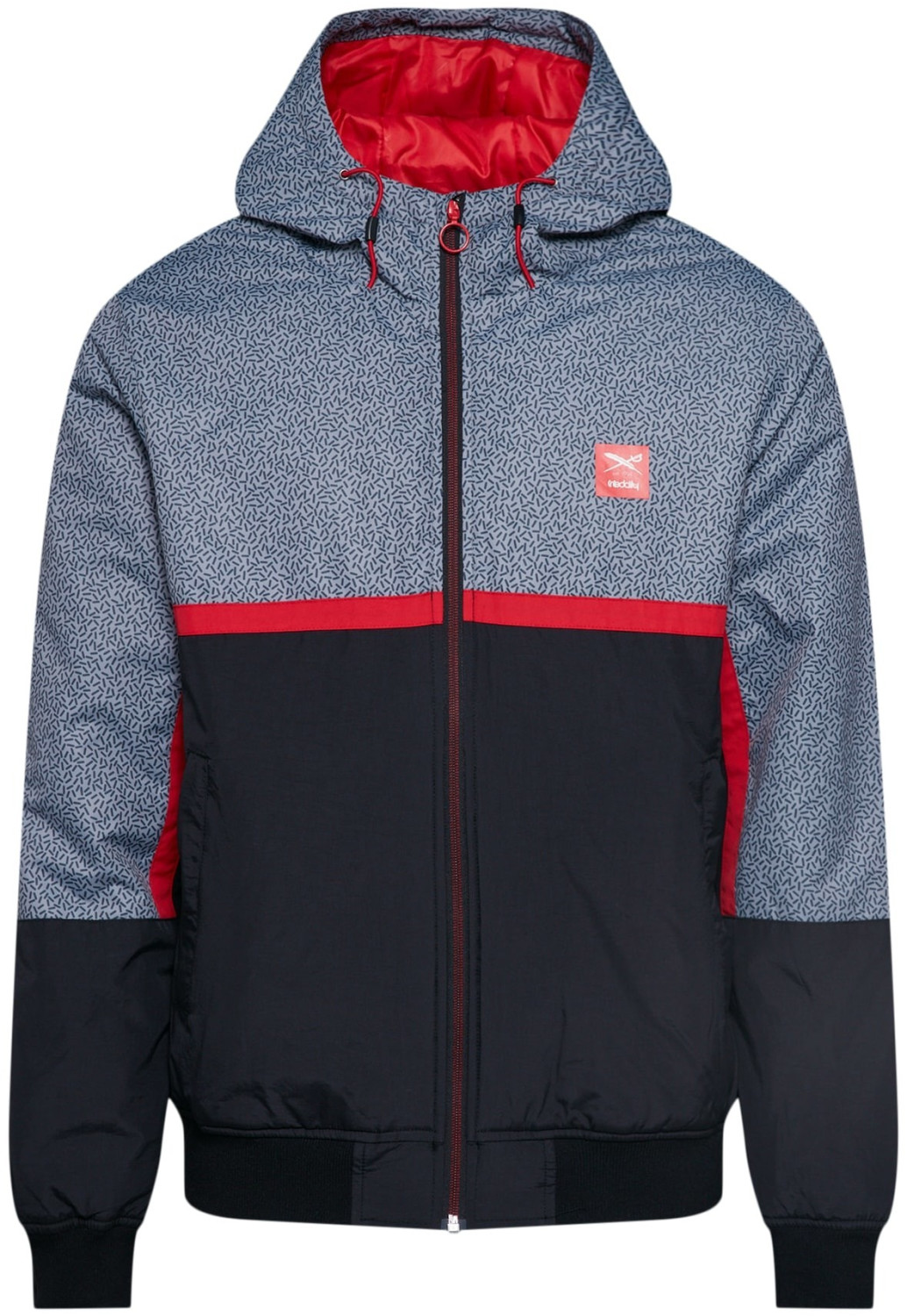 Iriedaily Rastron Jacket grey/red