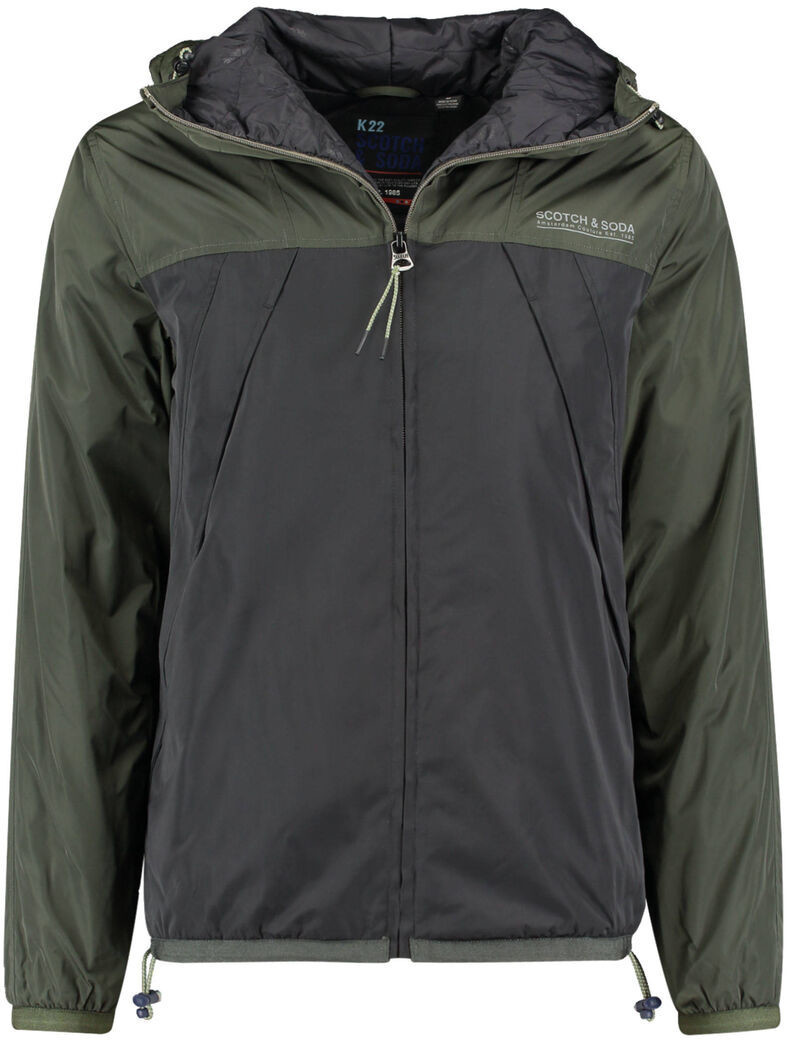 Scotch & Soda Colourblock Jacket (152015) combo olive