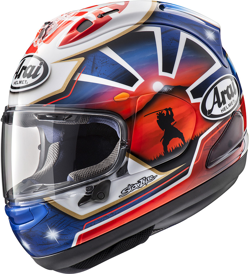 Arai RX-7V Pedrosa Spirit Blue