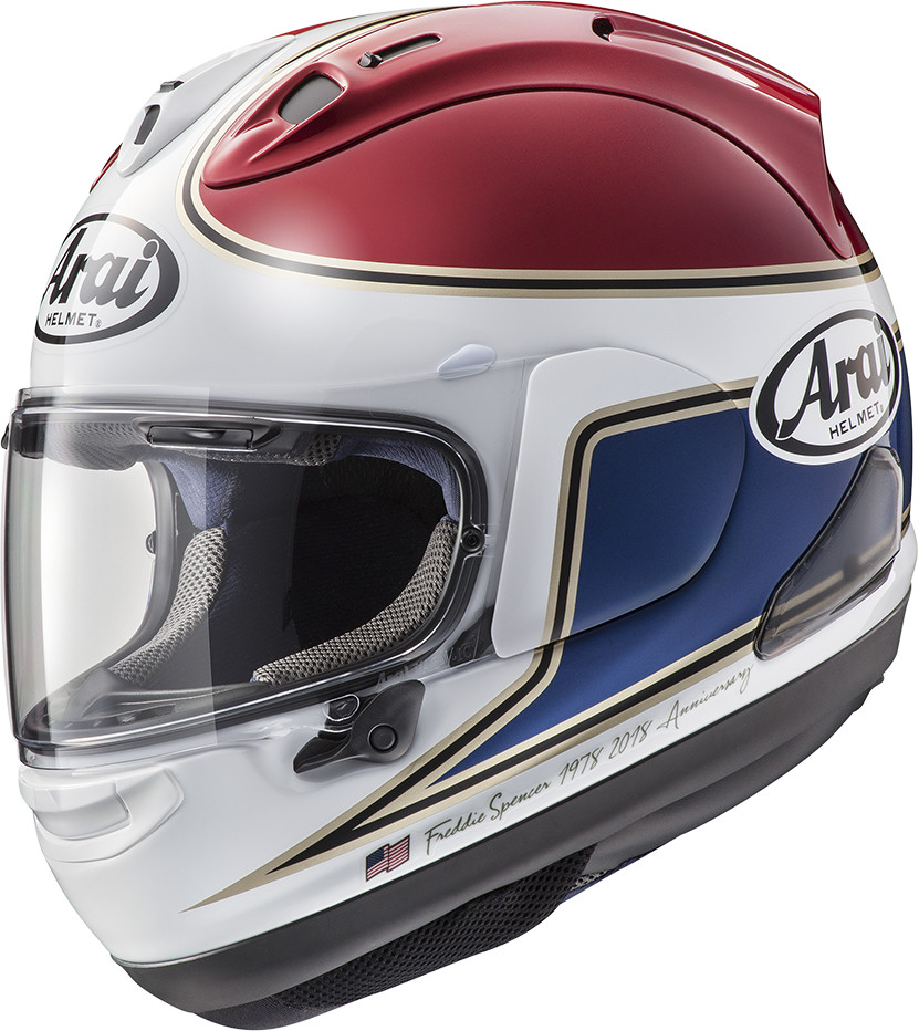 Arai RX-7V Spencer 40th Red