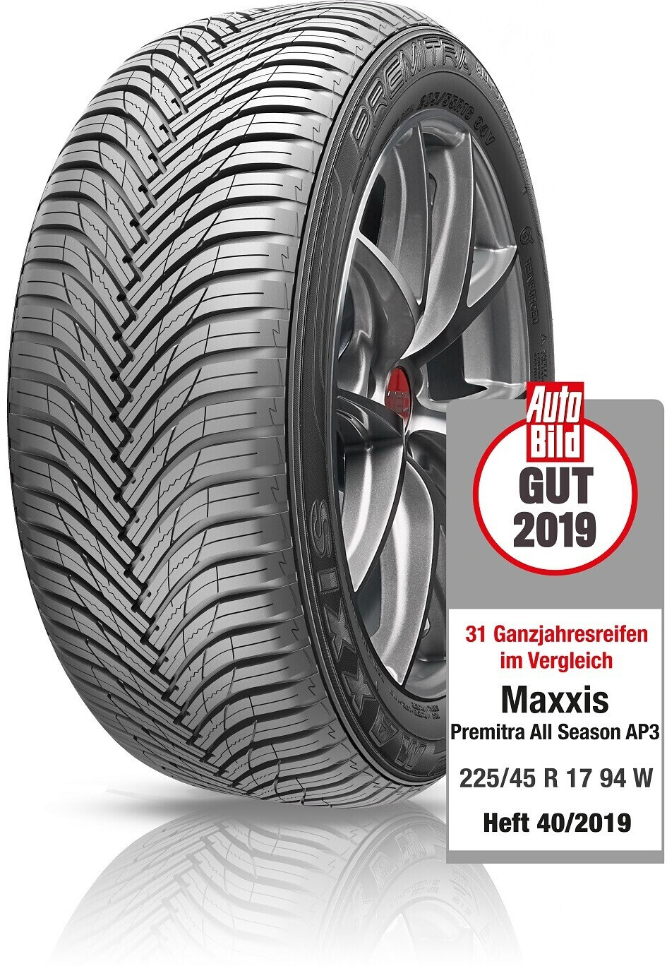 Maxxis Premitra XL € 107W 119,77 AP3 R19 bei | 255/50 AS Preisvergleich SUV ab