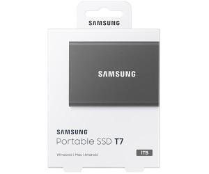 Samsung Portable SSD T7 1TB Gray a € 94,89 (oggi)