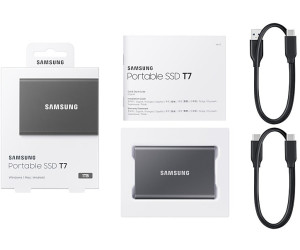Samsung Portable SSD T7 1 To gris au meilleur prix sur