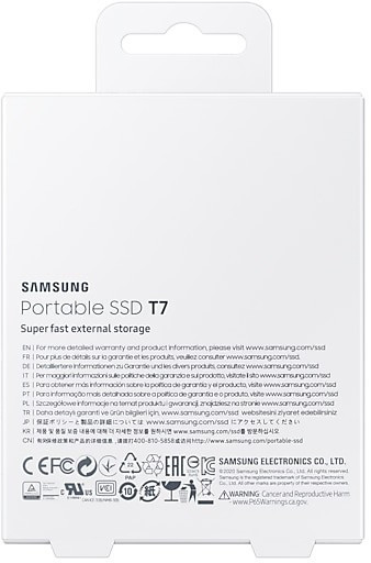 Samsung Portable SSD T7 Touch 1 To noir au meilleur prix sur