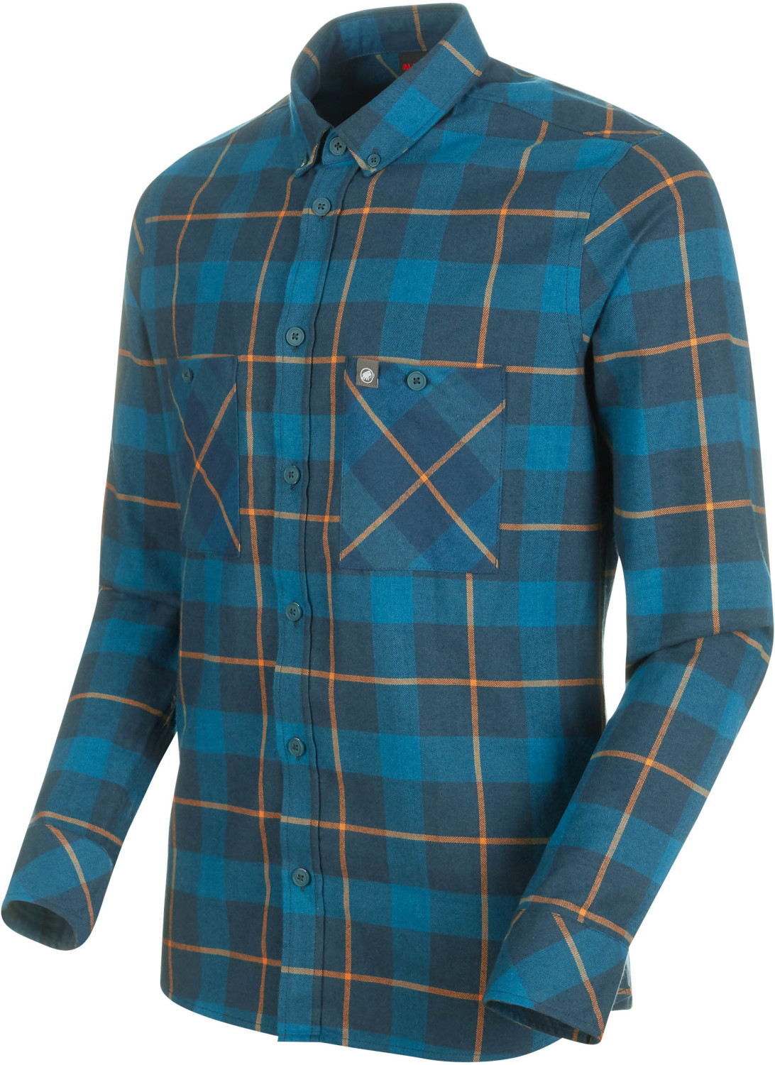 Mammut Alvra Longsleeve Shirt Men (1015) wing teal/sapphire