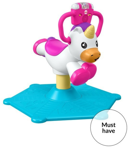 Fisher-Price Bounce & Spin Unicorn