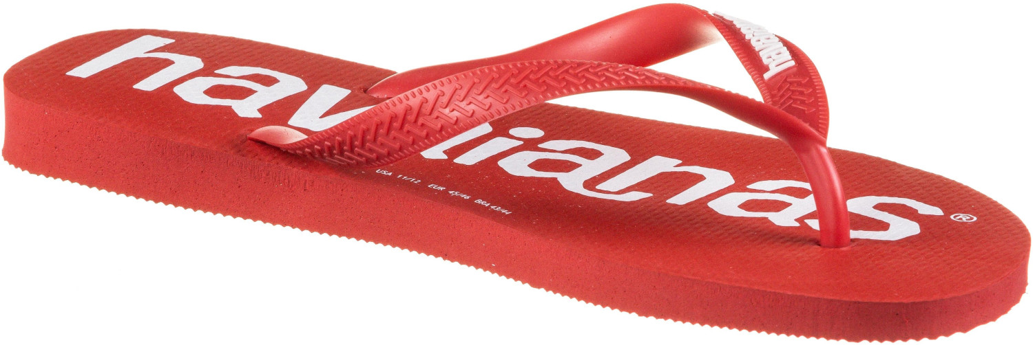 Ruby Red Top Flip Flops