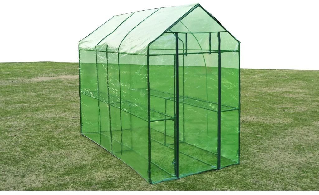 VidaXL Steel greenhouse 40618