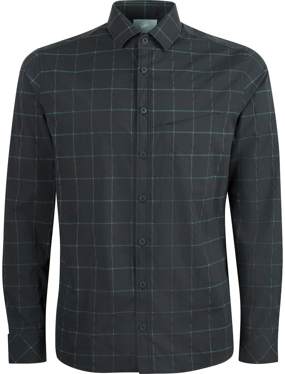 Mammut Mountain Longsleeve Shirt black/dark ocean