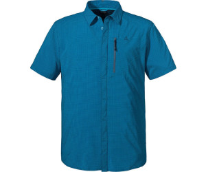 Schöffel Shirt Colmar 3 kurzes Herrenhemd Freizeithemd Outdoorhemd 