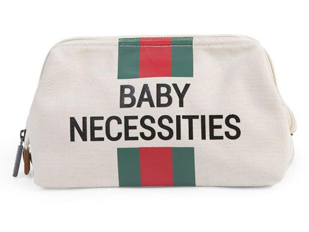 Childhome Baby Necessities off white/stripes red green
