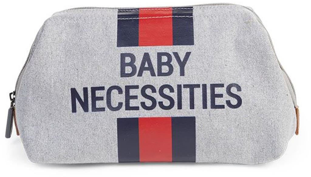 Childhome Baby Necessities grey/stripes red/blue