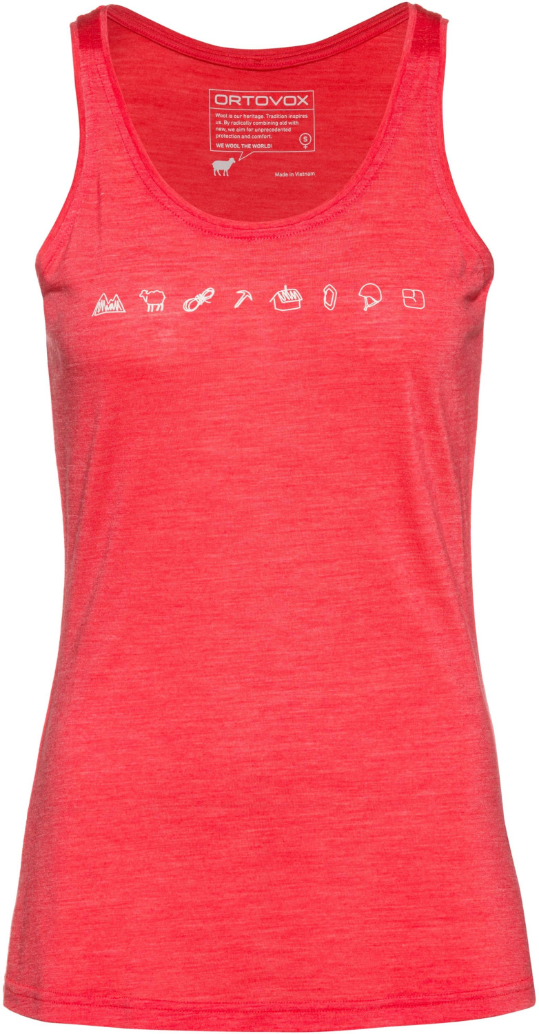 Ortovox 120 Cool Tec Icons Top W (88055) hot coral blend