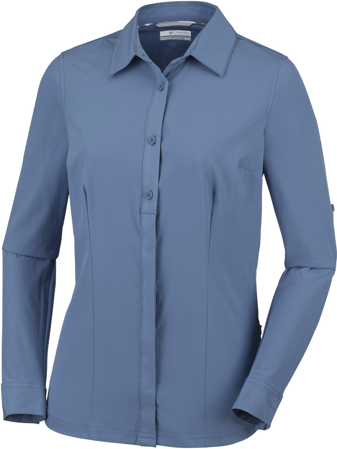 Columbia Saturday Trail Long Sleeve Shirt blue dusk