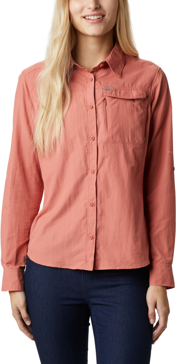 Columbia Women's Silver Ridge 2.0 Long Sleeve Shirt dark coral