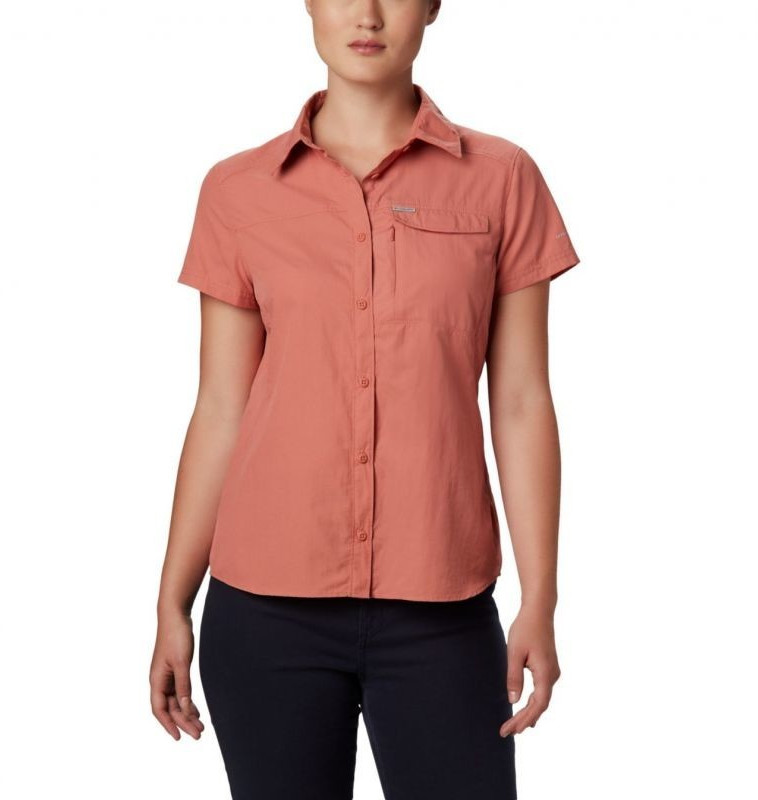 Columbia Silver Ridge 2.0 Short Sleeve Shirt dark coral