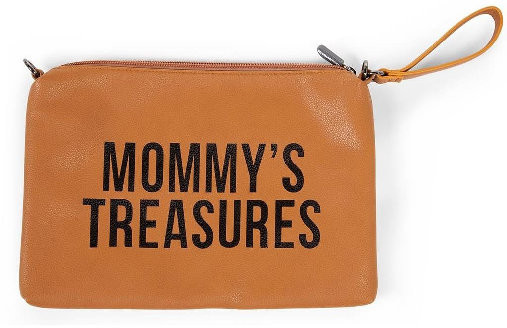 Childhome Mommy Clutch Leatherlook brown