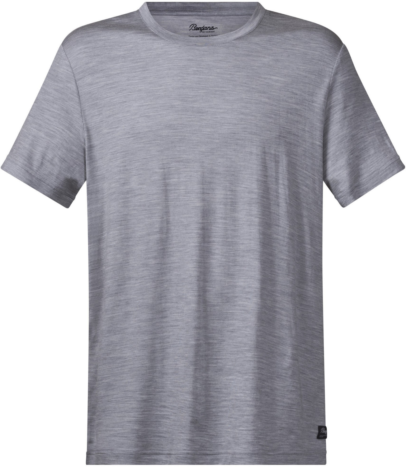 Bergans Oslo Wool Tee grey melange