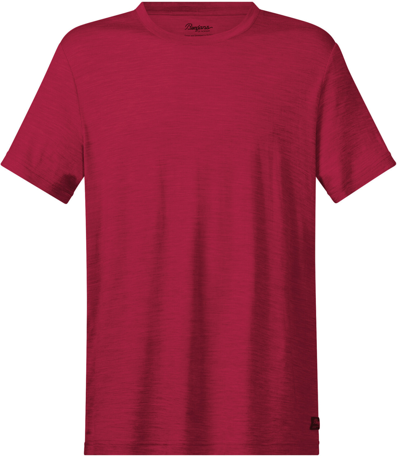 Bergans Oslo Wool Tee red