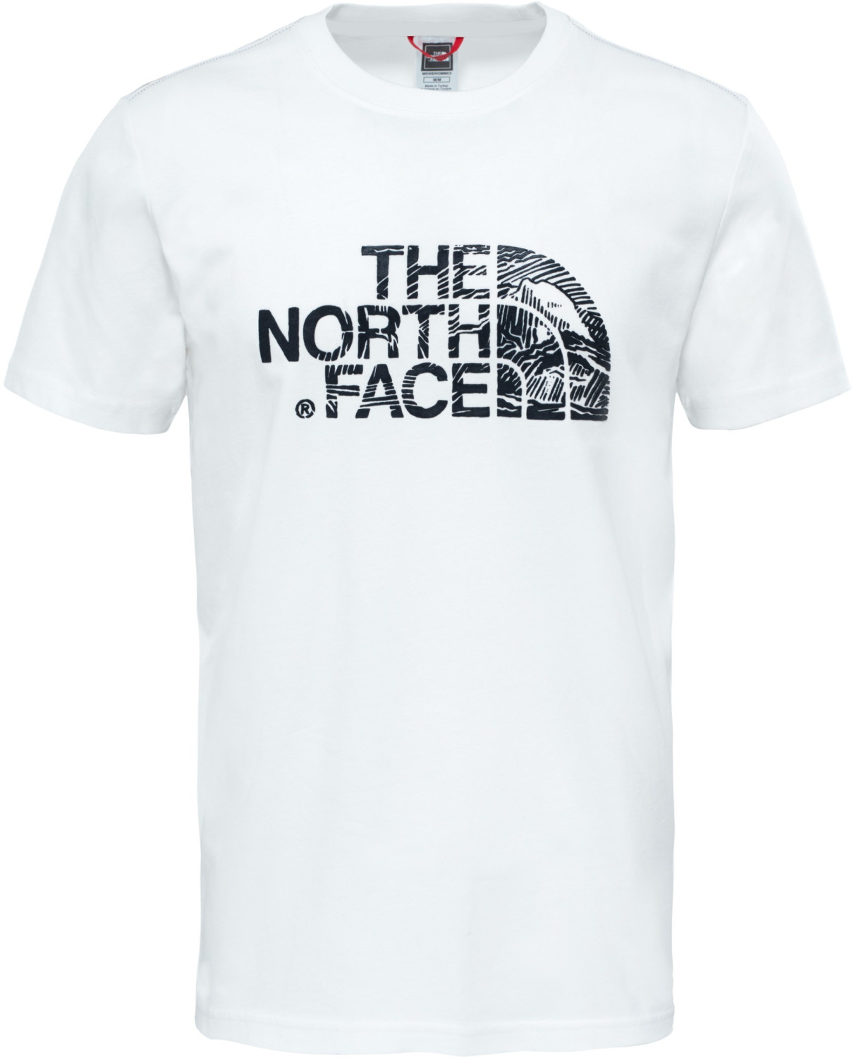 The North Face Woodcut Dome Tee tnf white/tnf black