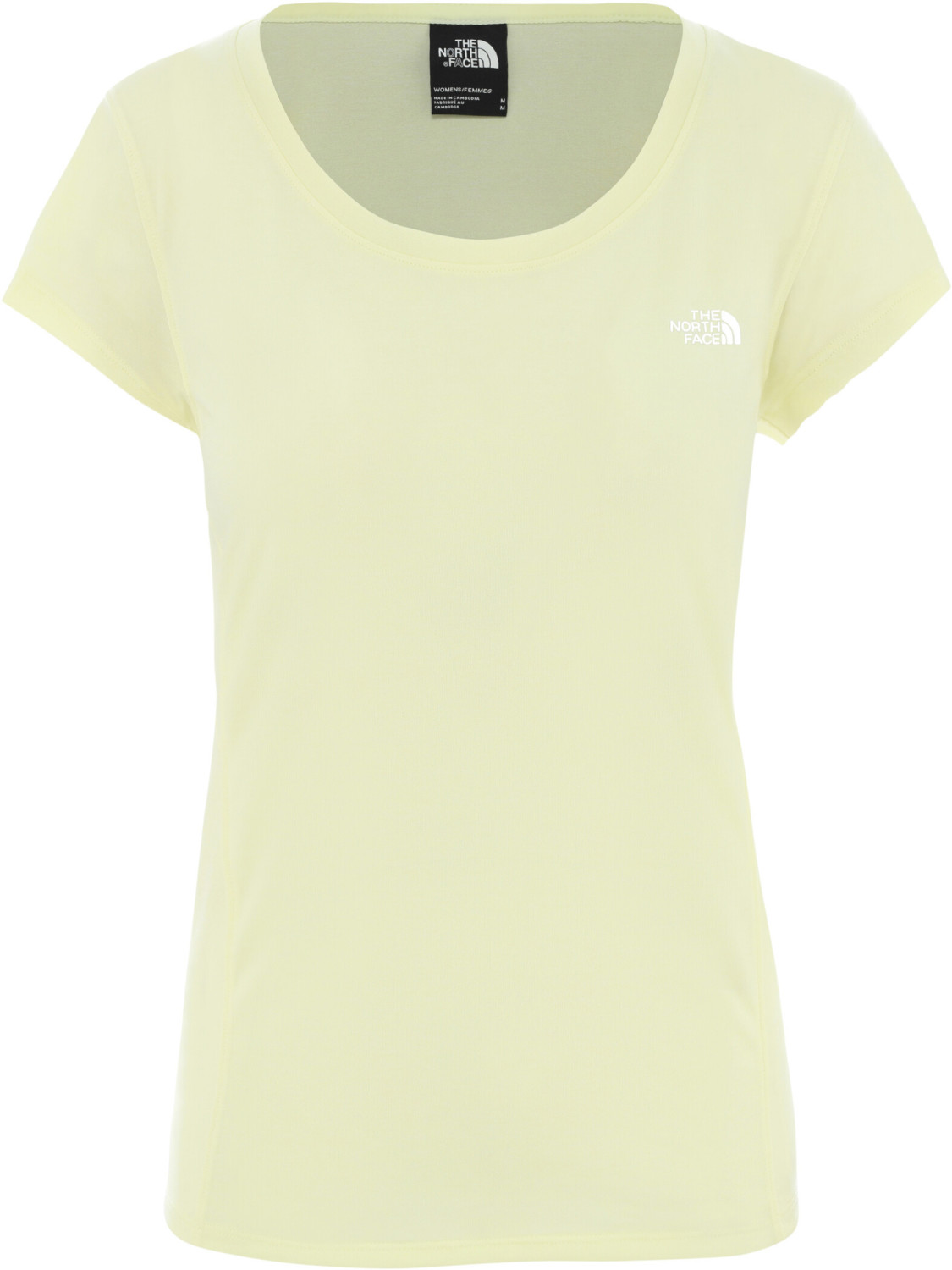 The North Face Hikesteller II T-Shirt Women (4941) tender yellow dark heather