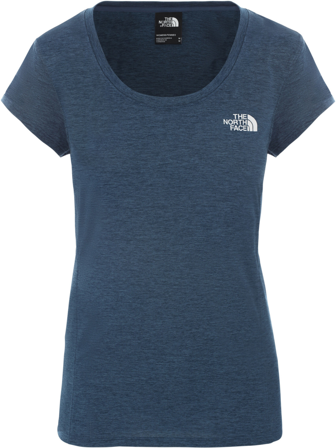 The North Face Hikesteller II T-Shirt Women (4941) blue wing teal light heather