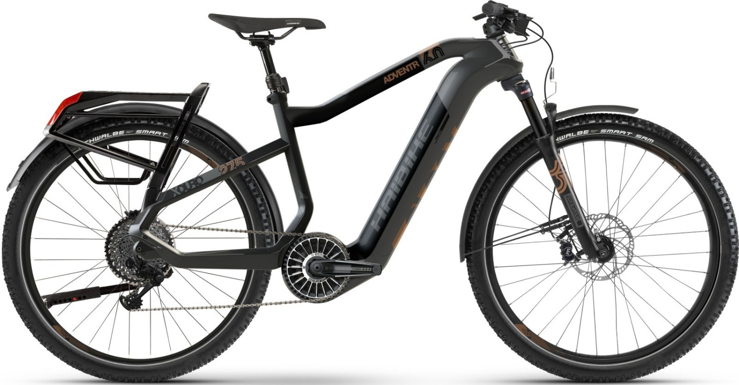 Haibike XDURO ADVENTR 6.0 Gents (2020) carbon-titan-bronze