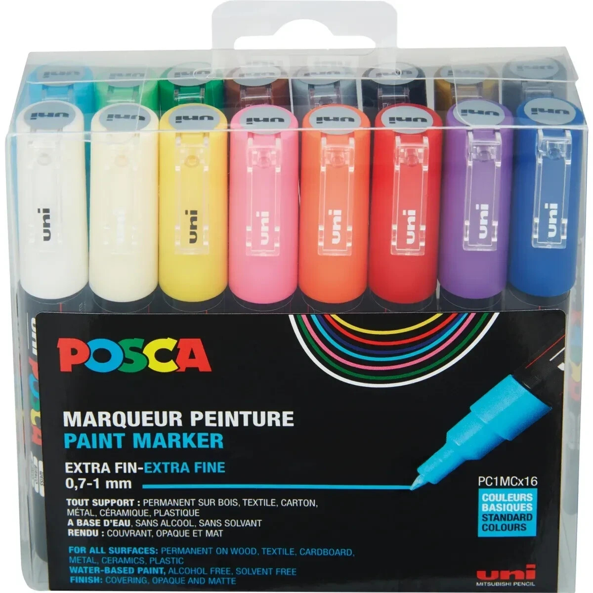 Uni Mitsubishi Pencil PC1MC/16A ASS20