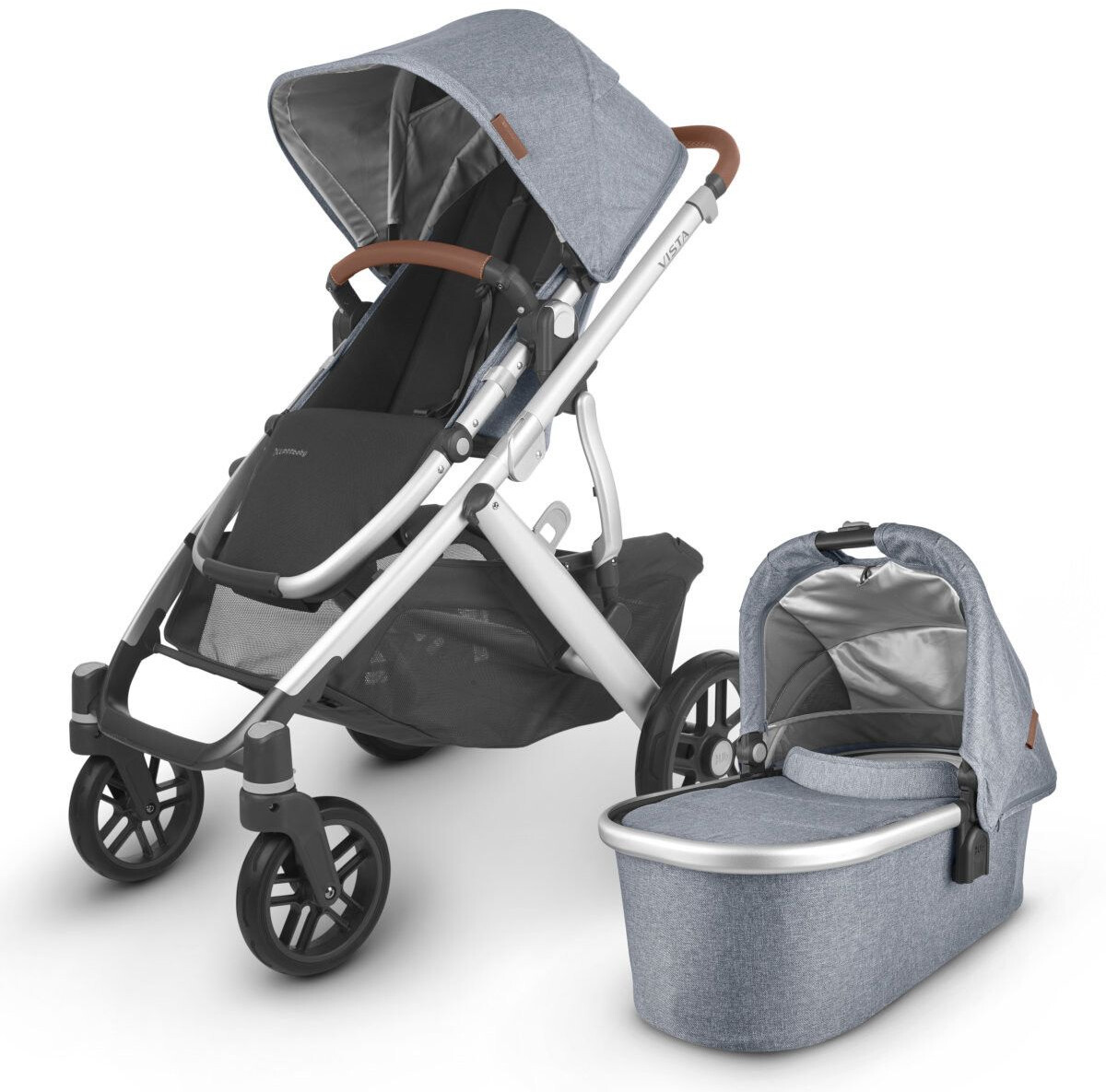Uppababy vista loic white sale
