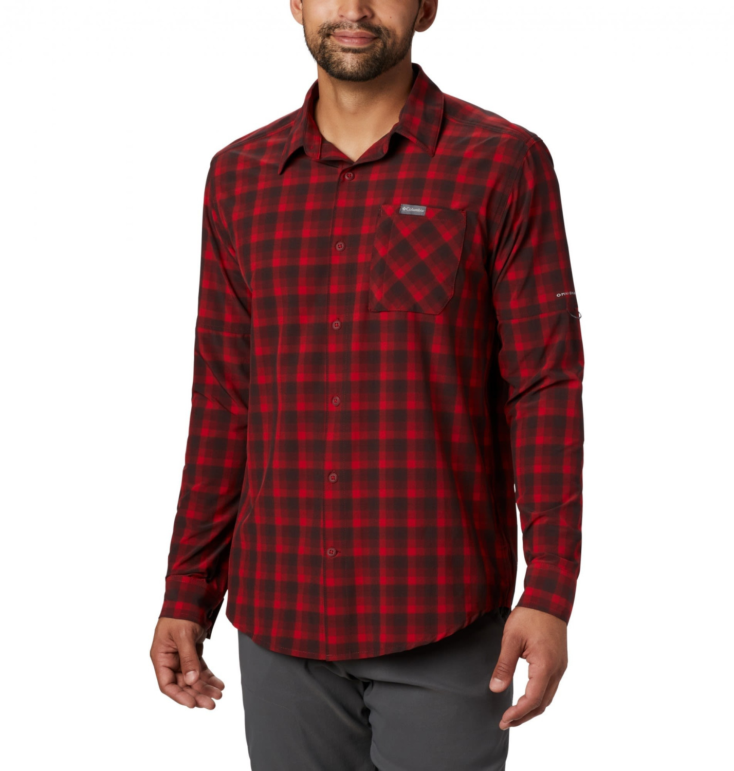 Columbia Men's Truple Canyon Shirt (1883324) mountain mountain mini tonal plaid